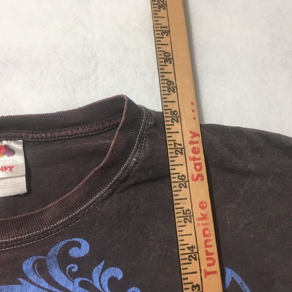 vintage T-Shirt truth live free Freedom Defender USA Mens 2xl fruit of the loom - Picture 4 of 10